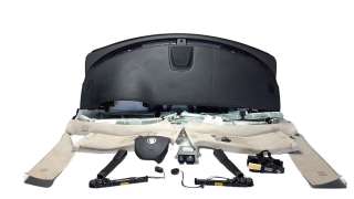 Recambio de kit airbag para jaguar xf 2007-2015 3.0 v6 diesel cat referencia OEM IAM C2Z17877AMT  