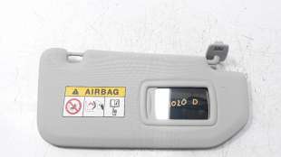 Recambio de parasol derecho para renault scenic iv 2016- 1.2 tce energy referencia OEM IAM 964008867R   2