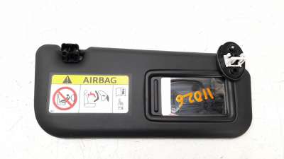 Recambio de parasol derecho para toyota corolla (e21) 2019- referencia OEM IAM 7431002L70C0  