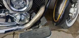 Recambio de palanca freno para yamaha xvs 125/250/650/1100 drag star 1997-2008 xvs 1100 a drag star classic referencia OEM IAM 5 2