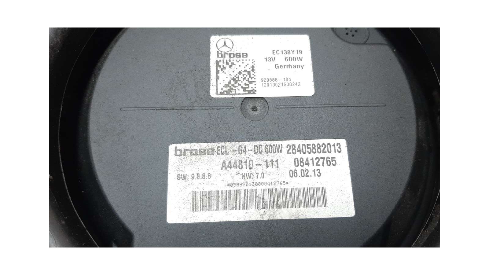 Recambio de electroventilador para mercedes-benz clase m (w166) 2011-2015 ml 350 bluetec (166.004) referencia OEM IAM A099906250 Recambio de electroventilador para mercedes-benz clase m (w166) 2011-2015 ml 350 bluetec (166.004) referencia OEM IAM A099906250