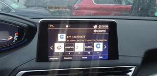 Recambio de pantalla multifuncion para peugeot 3008 2016- 1.6 blue-hdi fap referencia OEM IAM 9830424280  