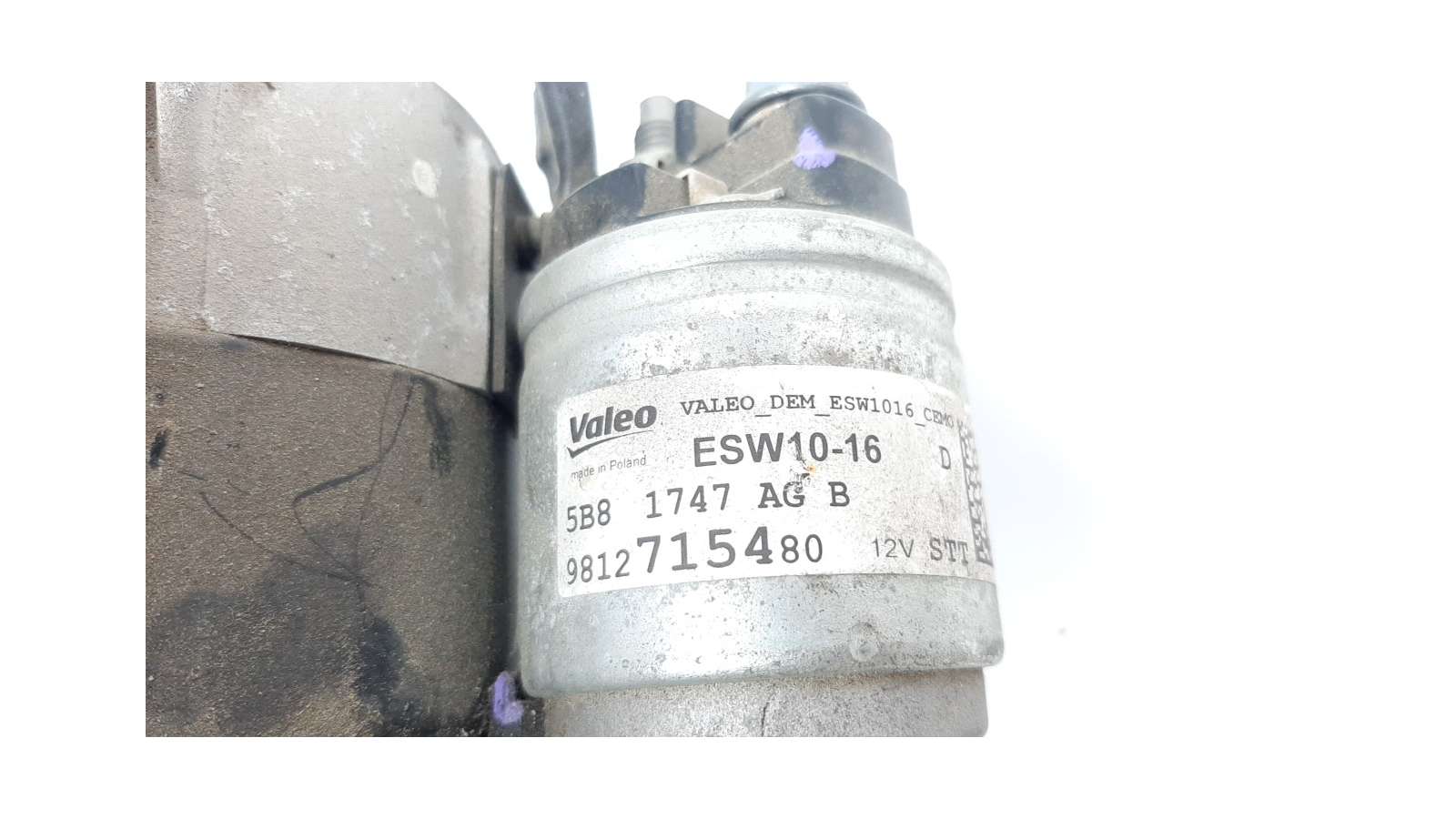 Recambio de motor arranque para peugeot 308 2013- 1.2 12v e-thp referencia OEM IAM 9812715480 ARF720351  Recambio de motor arranque para peugeot 308 2013- 1.2 12v e-thp referencia OEM IAM 9812715480 ARF720351