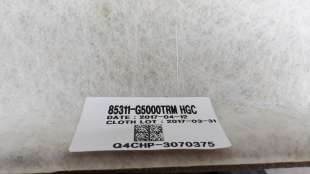 Recambio de techo interior para kia niro 2016- referencia OEM IAM 85300G5590HGC 85311G5000TRM  2