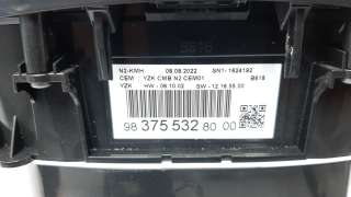 Recambio de cuadro instrumentos para citroën c3 2016- 1.5 blue-hdi fap referencia OEM IAM 9837553280  