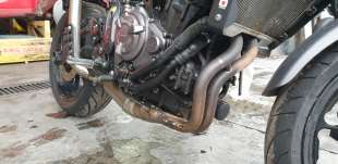 Recambio de colector escape para yamaha xsr 700 2015- referencia OEM IAM B34E47100000  