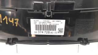 Recambio de cuadro instrumentos para citroën jumpy fugón 2016- 1.5 blue-hdi fap referencia OEM IAM 9837472880  