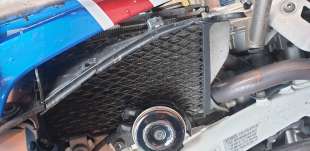 Recambio de radiador agua para honda africa twin 2015-2019 referencia OEM IAM 19020MJPG51  