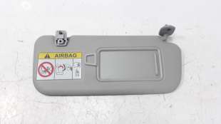 Recambio de parasol derecho para kia rio (yb) 2016- 1.2 cat referencia OEM IAM 85220H8010BF3  