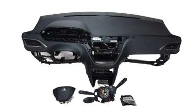 Recambio de kit airbag para peugeot 2008 (--.2013) 2013-2019 1.6 blue-hdi fap referencia OEM IAM 98072114ZD  