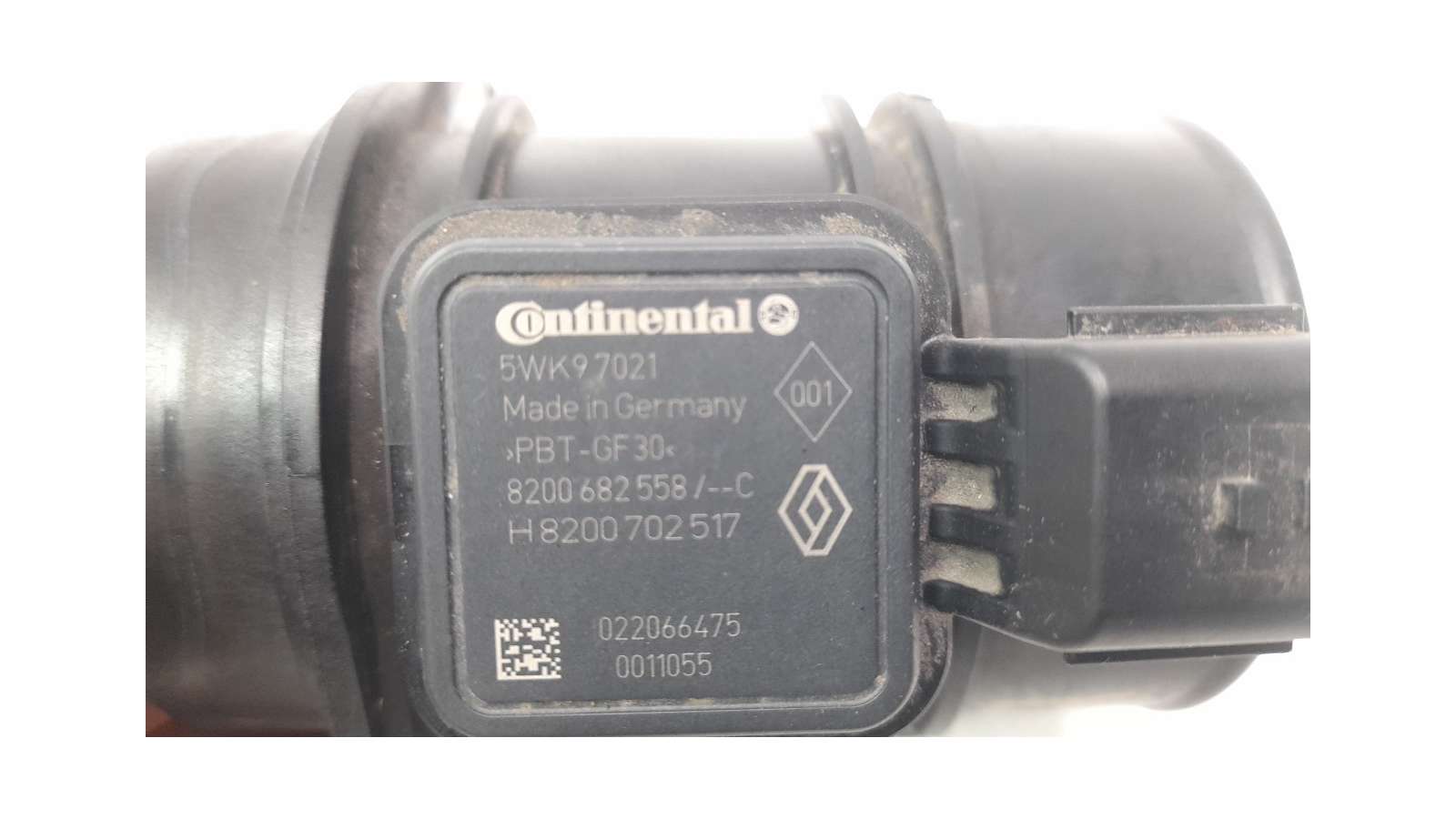 Recambio de caudalimetro para renault clio iv 2012- 1.5 dci diesel fap referencia OEM IAM 8200682558C H8200702517 5WK97021 Recambio de caudalimetro para renault clio iv 2012- 1.5 dci diesel fap referencia OEM IAM 8200682558C H8200702517 5WK97021