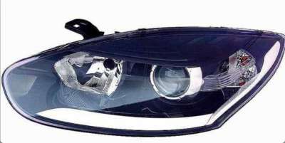 Recambio de faro izquierdo para renault megane iii berlina 5 p 2008-2016 referencia OEM IAM 260601781R 10118010004 