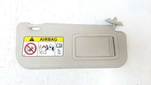 Recambio de parasol derecho para toyota corolla (e21) 2019- referencia OEM IAM 7431002P50A0  