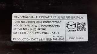 Recambio de bateria para mazda 3 berlina (bp) 2019- referencia OEM IAM BDMC67ZB3F  
