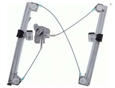 Recambio de elevalunas delantero izquierdo para volkswagen polo (9n1) 2001-2005 referencia OEM IAM 6Q4837461G 106232817 113659