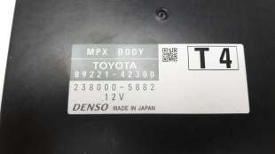 Recambio de modulo electronico para toyota rav 4 2012-2019 referencia OEM IAM 8922142300 2380005882  2