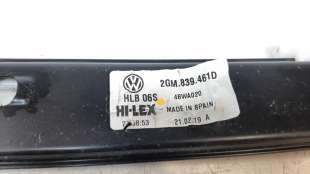 Recambio de elevalunas trasero izquierdo para volkswagen t-cross 2016- 1.0 tsi referencia OEM IAM 2GM839461D   2