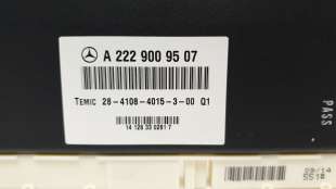 Recambio de modulo electronico para mercedes-benz clase s (w222) lim. 2012- 3.0 cdi cat referencia OEM IAM A2229009507 284107401 2