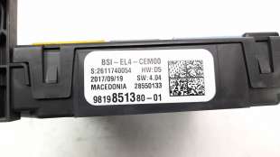 Recambio de caja reles / fusibles para citroën c4 picasso 2013- 1.2 12v e-thp referencia OEM IAM 9819851380   2