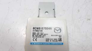 Recambio de modulo electronico para mazda 3 berlina (bp) 2019- referencia OEM IAM BCWB675D4A   2