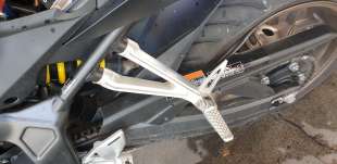 Recambio de estribo lateral para honda cb 650r 2018- referencia OEM IAM 50760MKND50   2