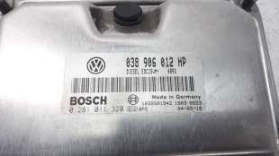 Recambio de centralita motor uce para seat cordoba berlina (6l2) 2002-2009 1.9 sdi referencia OEM IAM 038906012HP   2