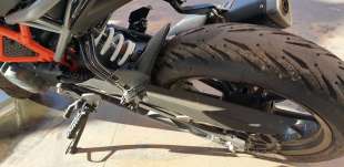 Recambio de guardabarros trasero para ktm 125 duke 2016- 125 duke referencia OEM IAM 93004060100  