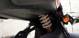 Recambio de amortiguador trasero para zontes motorcycles zt125 zt 125-u 2020- referencia OEM IAM 1114200007000  