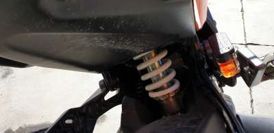 Recambio de amortiguador trasero para zontes motorcycles zt125 zt 125-u 2020- referencia OEM IAM 1114200007000  