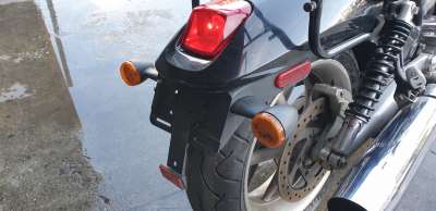 Recambio de guardabarros trasero para harley-davidson vrsc 2001-2017 referencia OEM IAM 5960503BEO  