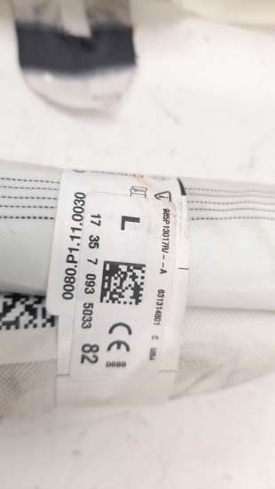 Recambio de airbag cortina delantero izquierdo para renault megane iv berlina 5p 2015- 1.2 tce energy referencia OEM IAM 985P130 2