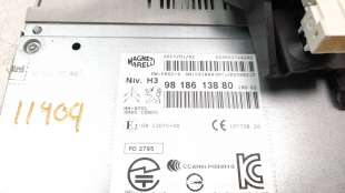 Recambio de sistema navegacion gps para citroën c4 cactus 2014- 1.6 blue-hdi fap referencia OEM IAM 98010025ZD   2