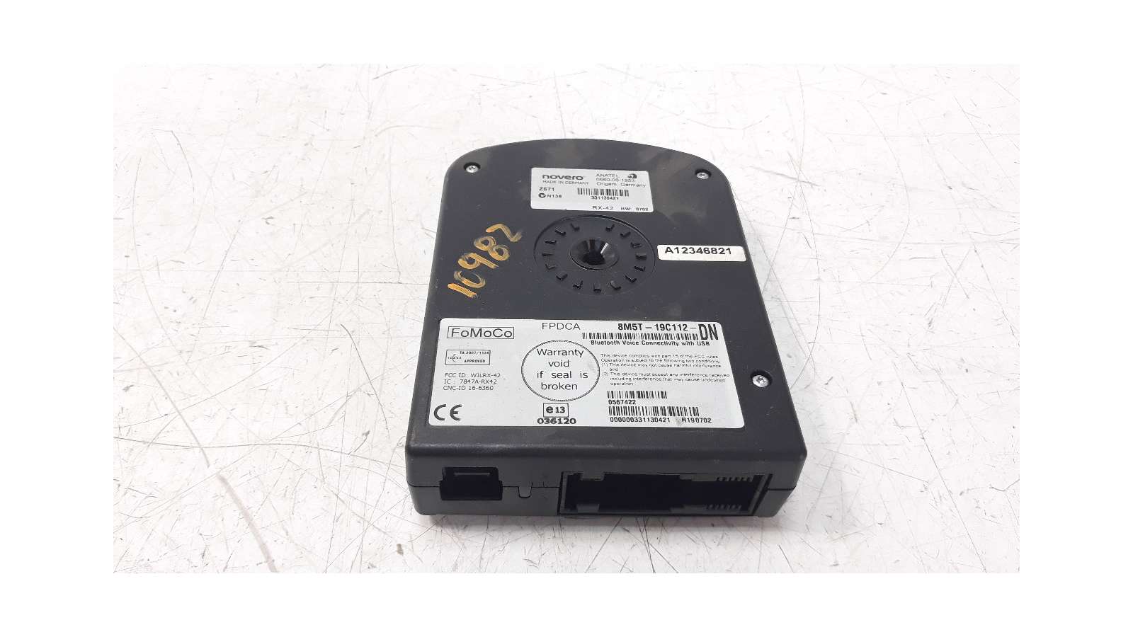 Recambio de modulo electronico para ford kuga (cbv) 2008-2013 2.0 tdci cat referencia OEM IAM 8M5T19C112DN   Recambio de modulo electronico para ford kuga (cbv) 2008-2013 2.0 tdci cat referencia OEM IAM 8M5T19C112DN