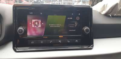 Recambio de pantalla multifuncion para seat ibiza (kj1) 2017- referencia OEM IAM 5FJ035869A  