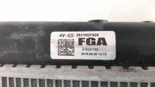 Recambio de radiador agua para hyundai tucson 2015- 1.6 cat referencia OEM IAM 25310D7500 550064 82012728 2