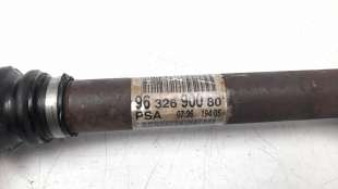 Recambio de transmision delantera izquierda para citroën c5 berlina 2004-2008 1.6 hdi cat (9hy / dv6ted4) referencia OEM IAM 963 2