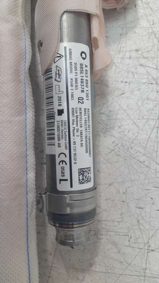 Recambio de airbag cortina delantero izquierdo para smart fortwo coupe 2014- referencia OEM IAM 4538601301  