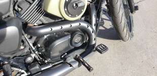 Recambio de colector escape para harley-davidson street 2014-2020 referencia OEM IAM 65600150  
