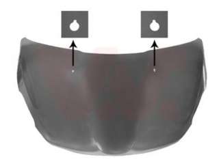 Recambio de capo para peugeot 208 2012-2019 referencia OEM IAM 9672998080 109174230 PG3263110