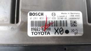 Recambio de centralita motor uce para toyota auris 2012-2019 1.4 turbodiesel cat referencia OEM IAM 896610ZM00 0281031657  2