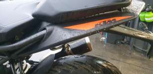 Recambio de moldura para ktm 125 duke 2016- 125 duke referencia OEM IAM 93008018010KC  