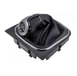 Recambio de pomo palanca cambio para volkswagen golf vi (5k1) 2008-2012 referencia OEM IAM 5K0711113 GZBVW030 