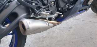 Recambio de silenciador trasero para yamaha yzf-r 7 2023- yzf-r 7 referencia OEM IAM BEB1471000  
