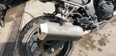Recambio de silenciador trasero para kawasaki z 300 2015-2017 referencia OEM IAM 180911304  