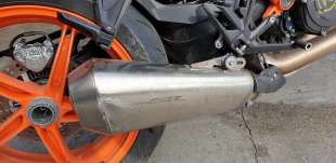 Recambio de silenciador trasero para ktm 1290 super duke r 2019- referencia OEM IAM 61705083000  