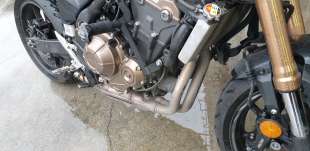 Recambio de colector escape para honda cb 500f 2016- referencia OEM IAM 18150MKPDP0  