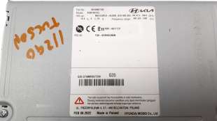 Recambio de sistema audio / radio cd para hyundai tucson 2015- referencia OEM IAM 96160N7120 ADB10GTEL  2