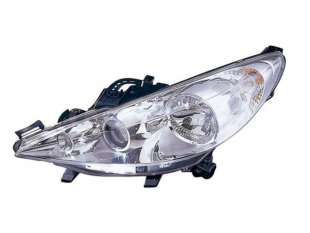 Recambio de faro izquierdo para peugeot 207 2006-2012 referencia OEM IAM 620896 10117271002 PG3204914