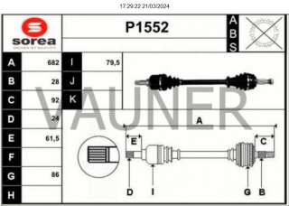 Recambio de transmision delantera izquierda para opel astra 5p elegance 2023- referencia OEM IAM 9677561480 T39217 P1552
