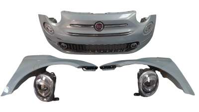 Recambio de morro completo para fiat 500 2007-2016 referencia OEM IAM 735657232  
